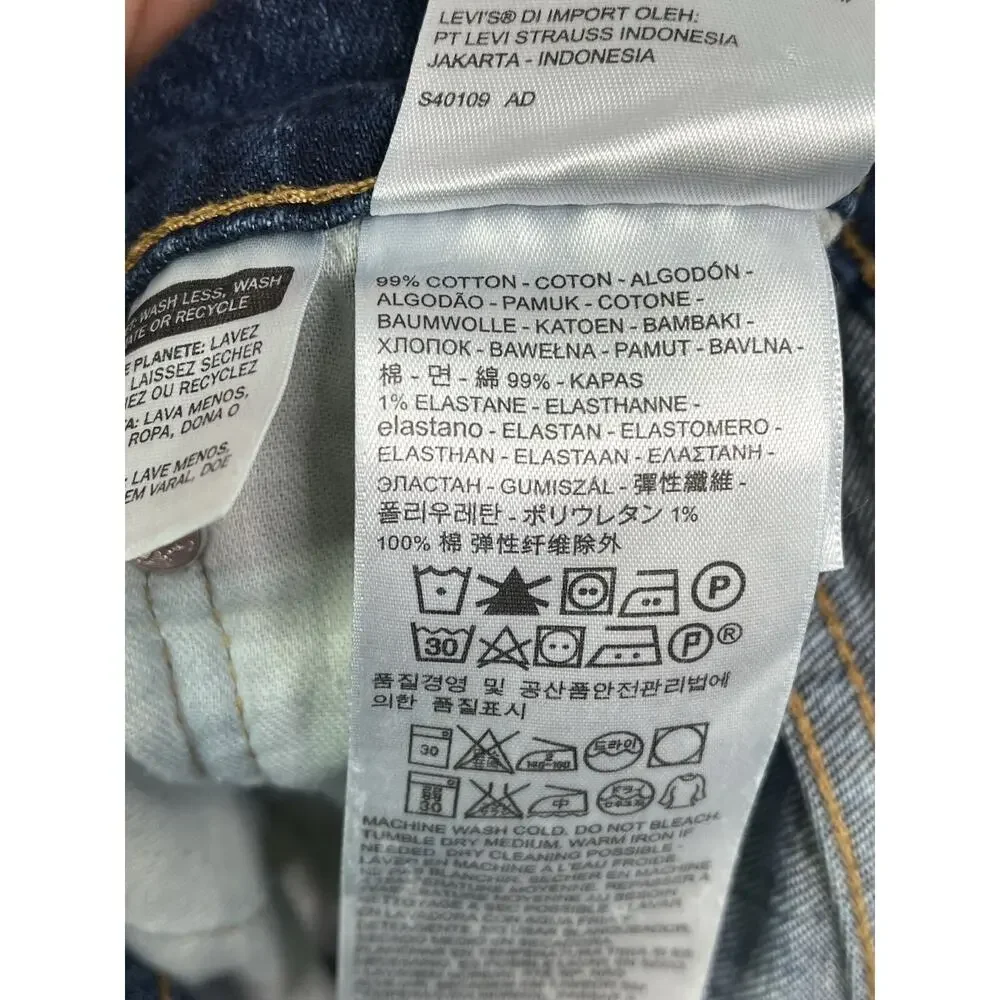 Levi’s 511 Medium Wash Straight Leg Jeans